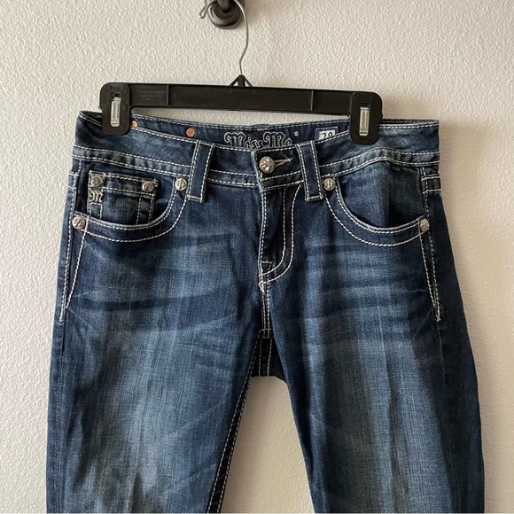 Miss Me Boot Cut Embellished Jeans - Picture 2 of 6